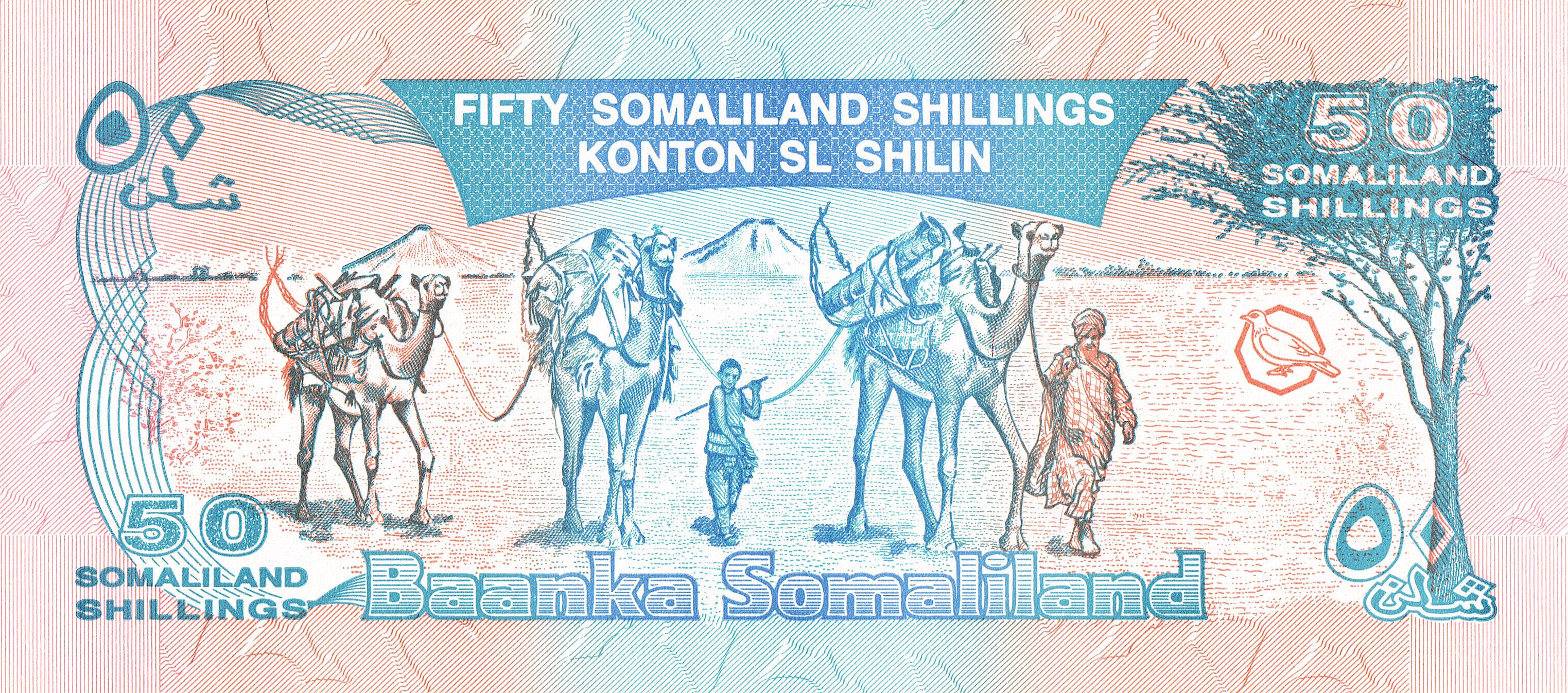 Otra imagen de 50 somaliland shillings